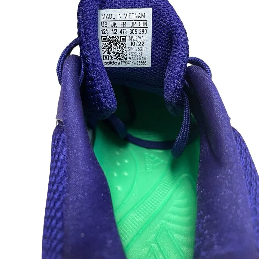 ADIDAS ICON 7 METAL BASEBALL CLEATS MENS SIZE 12.5 S23854 COLLEGIATE PURPLE NEW